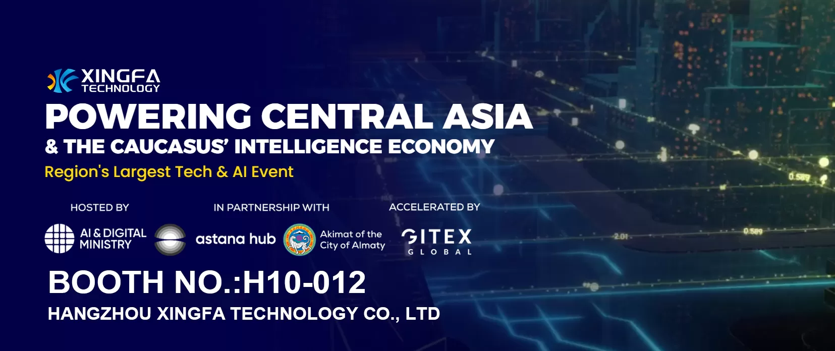 Visite Hangzhou Xingfa Technology en GITEX Central Asia 2026