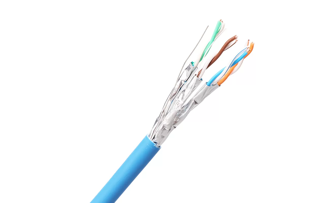 Cable Lan CAT7 blindado F/FTP