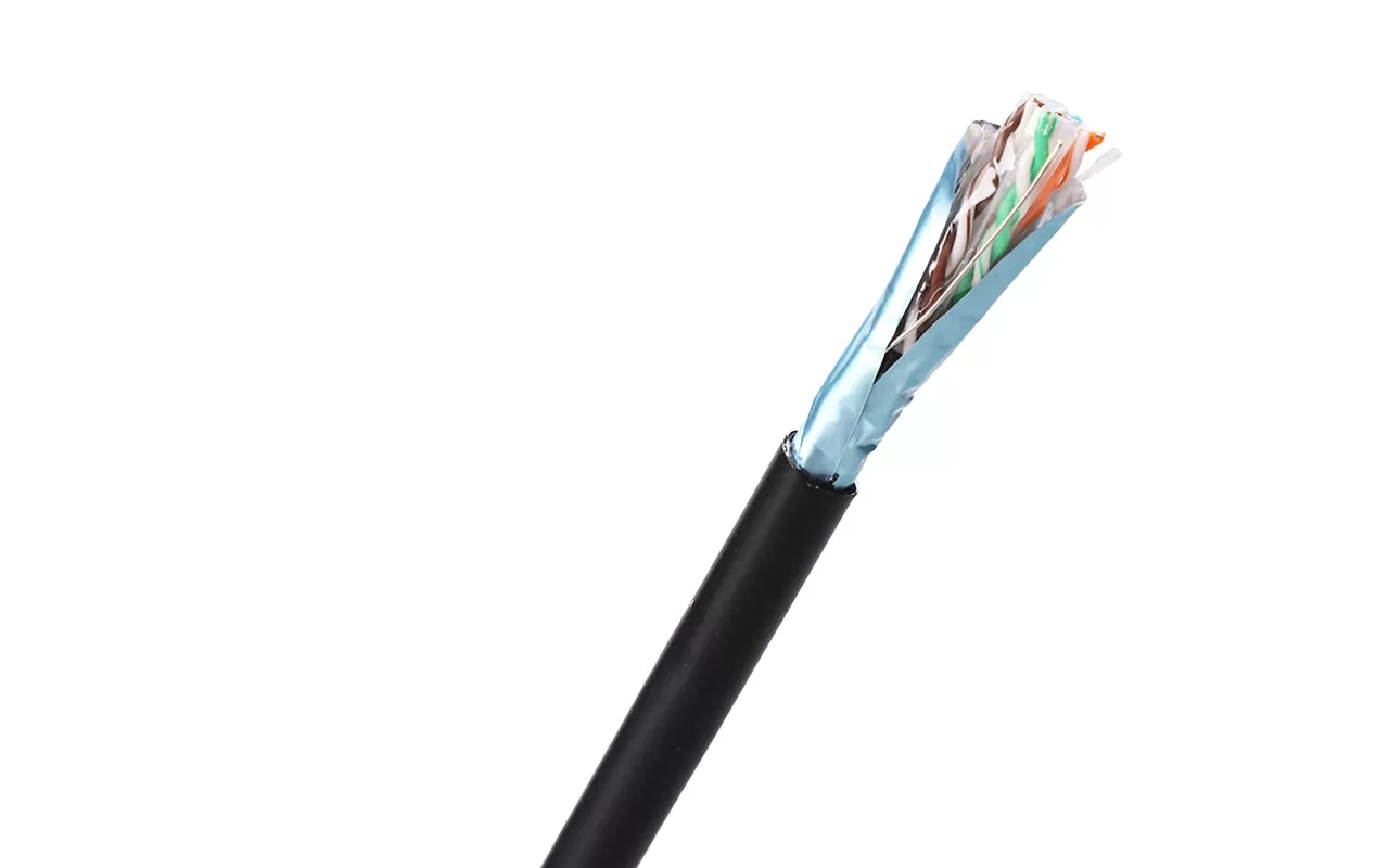 F/UTP blindado CAT6 LAN CABLE