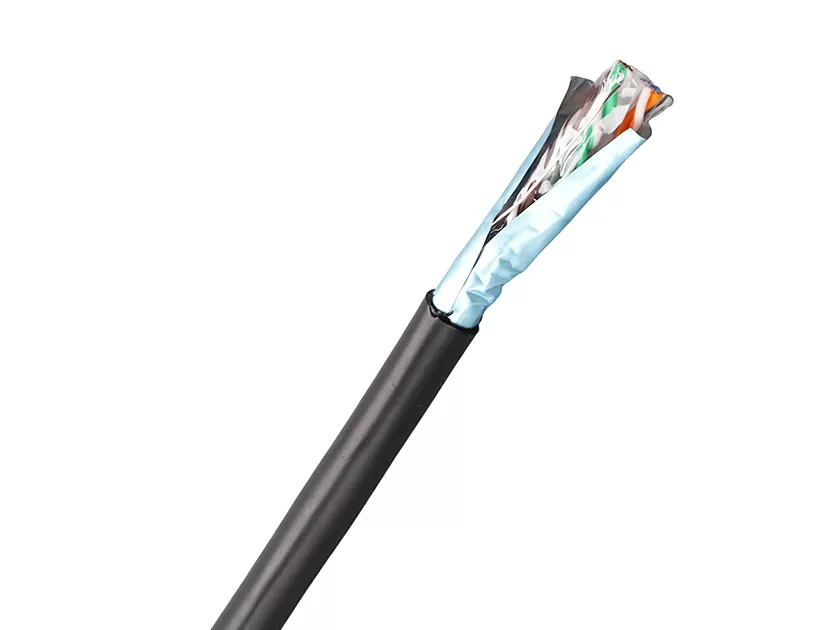 F/UTP blindado CAT6 LAN CABLE