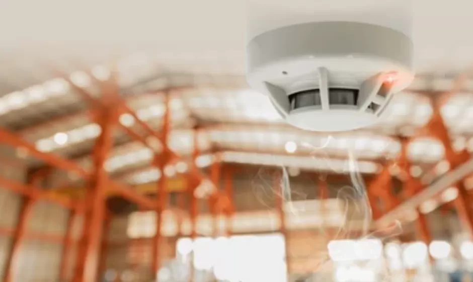 Cableado del sistema de detección de incendios