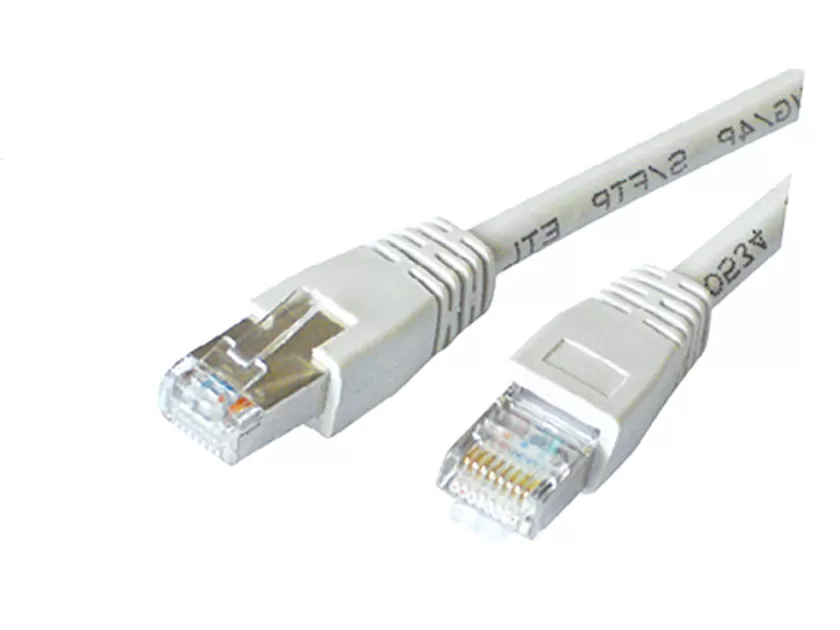 SK01-1074 cable SFTP trenzado Cat5e con enchufe moldeado