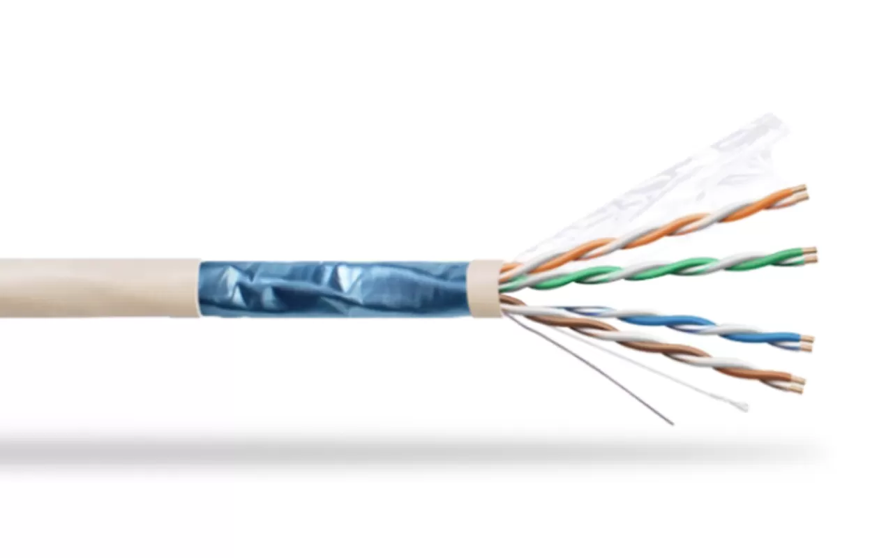 F/UTP blindado CAT5e LAN CABLE