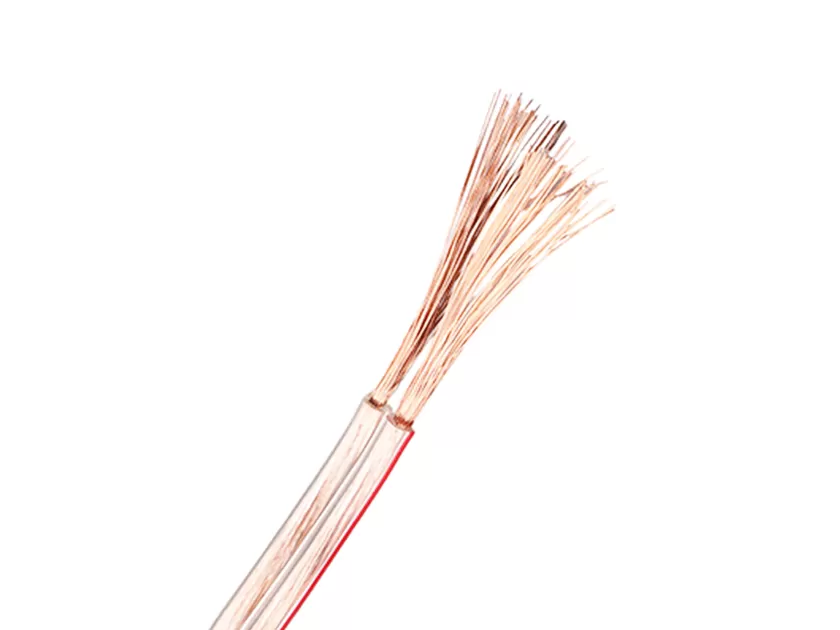 CABLE DE ALTAVOZ TRANSPARENTE