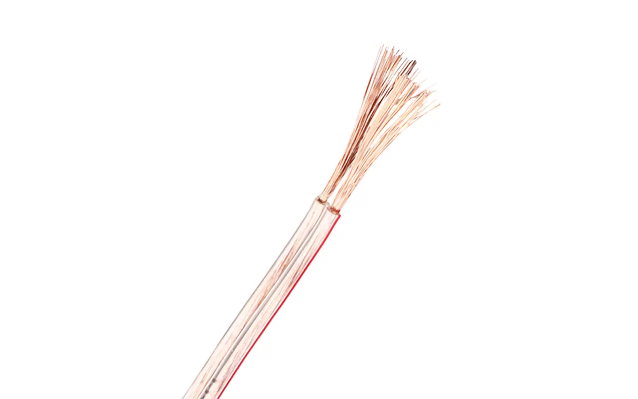 CABLE DE ALTAVOZ TRANSPARENTE